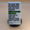 Zadig & Voltaire perfume packaging with text on a beige background