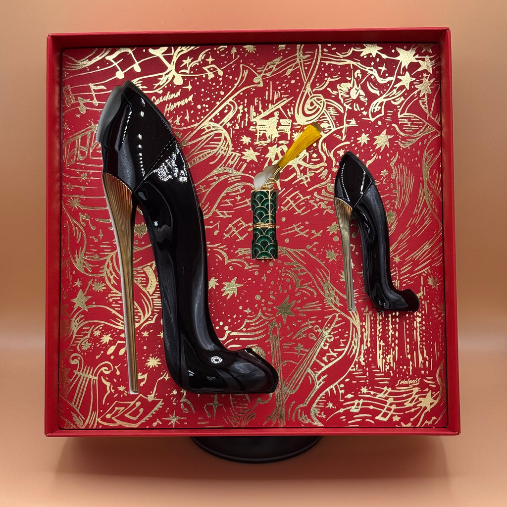 Carolina Herrera 80ml Gift Set with Lipstick and 10ml miniature