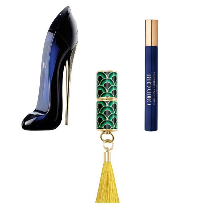 Carolina Herrera Good Girl Eau de Parfum 80ml Spray + 10ml Travel Spray+ Mini Lipstick