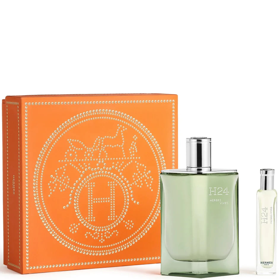 Hermes H24 Herbes Vives 100ml Eau de Parfum Spray Gift Set