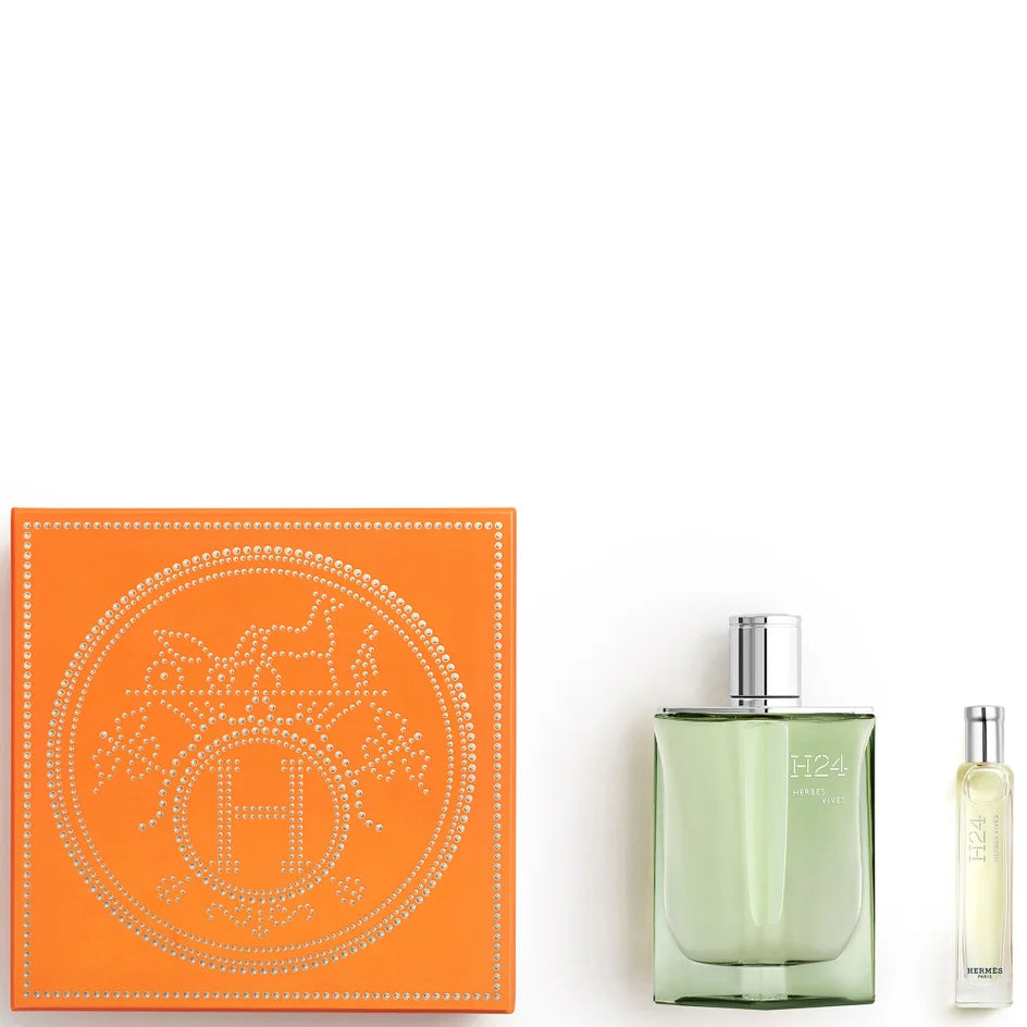 Hermes H24 Herbes Vives 100ml Eau de Parfum Spray Gift Set