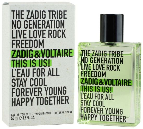 Zadig & Voltaire This is us! L'Eau For All EDT 50ml Spray image 0